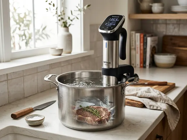 InkSous ISSV-200-W 1000W WiFi Precision Sous Vide Cooker Machine