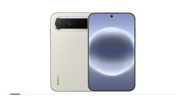 Grey Huawei Pura X View front and rear views from the owner-supplied product image